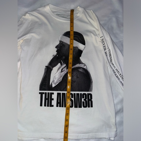 Allen Iverson Mitchell n Ness Long Sleeve - Picture 7 of 8